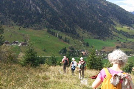 Wanderung mit Dominik
