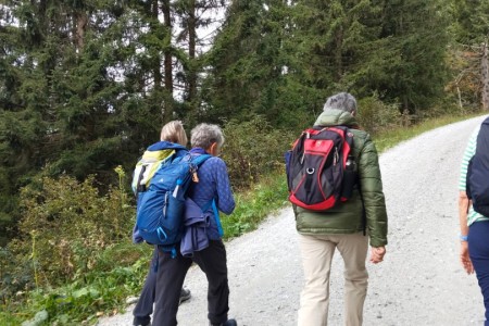 Wanderung mit Dominik