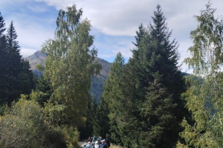 Wanderung mit Dominik