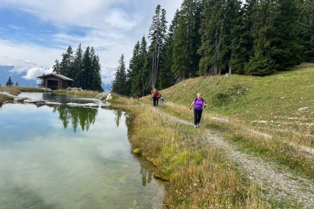 Wanderung mit Toni sen. zur Maurachalm
