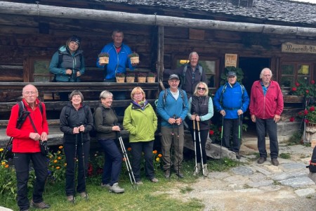 Wanderung mit Toni sen. zur Maurachalm