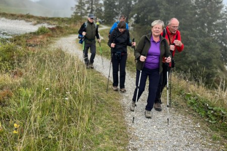 Wanderung mit Toni sen. zur Maurachalm
