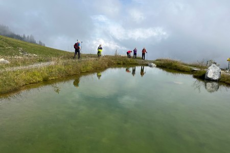 Wanderung mit Toni sen. zur Maurachalm