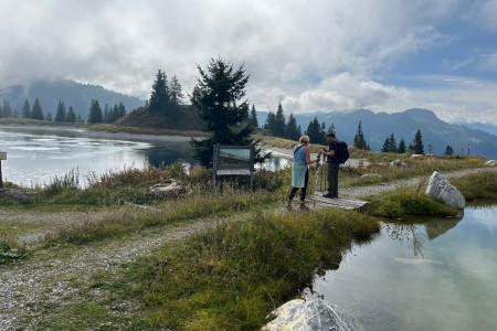 Wanderung mit Toni sen. zur Maurachalm