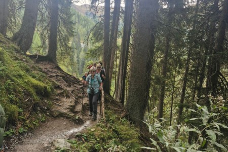 Wanderung mit Karin zur Filzmoosalm