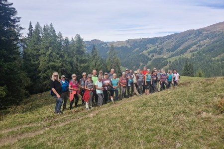 Wanderung mit Karin zur Filzmoosalm