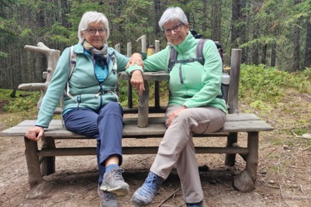 Wanderung mit Karin zur Filzmoosalm