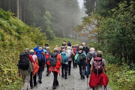Wanderung mit Karin zur Aigenalm