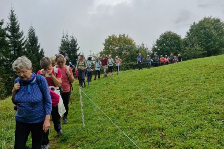 Wanderung mit Karin zur Aigenalm