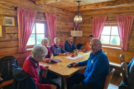 Wanderung mit Karin zur Aigenalm