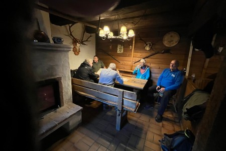 Wanderung mit Toni Sen. zur Breitenebenalm