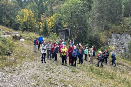 Wanderung mit Toni Sen. zur Breitenebenalm
