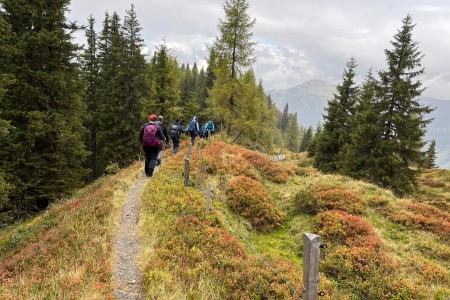 Wanderung mit Toni sen. zur Bichlalm