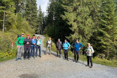 Wanderung mit Toni sen. zur Bichlalm