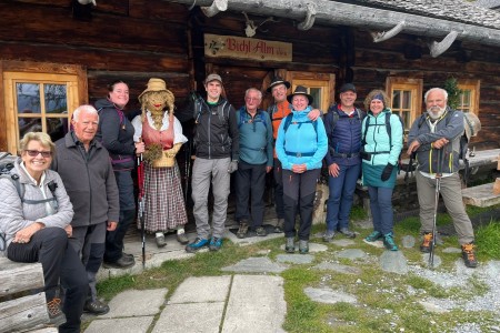 Wanderung mit Toni sen. zur Bichlalm