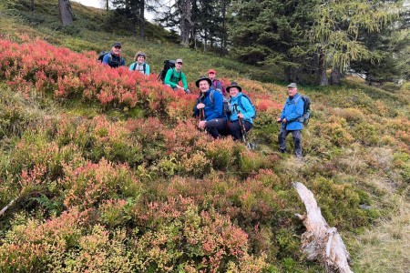 Wanderung mit Toni sen. zur Bichlalm