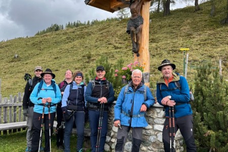 Wanderung mit Toni sen. zur Bichlalm