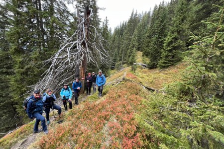 Wanderung mit Toni sen. zur Bichlalm