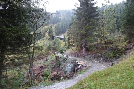 Wanderung mit Maria jun. von der Weißalm zur Loosbühelalm