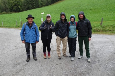Wanderung mit Maria jun. von der Weißalm zur Loosbühelalm
