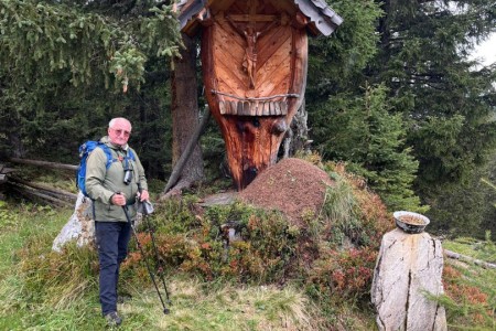 Wanderung mit Toni sen. im Rauriser Urwald