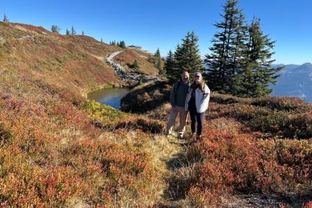 Wanderung mit Toni Senior im Gebiet der Bergbahnen