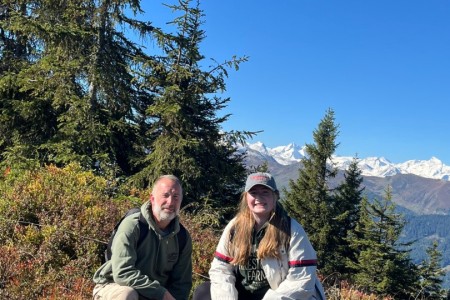 Wanderung mit Toni Senior im Gebiet der Bergbahnen