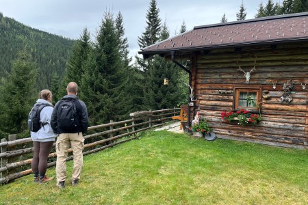 Wanderung mit Toni Senior von Geslegg zur Maurachalm