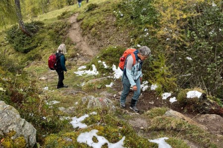 Wanderung mit Toni sen. im Gebiet der Breitenebenalm