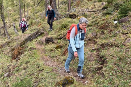 Wanderung mit Toni sen. im Gebiet der Breitenebenalm