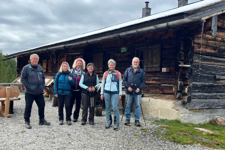 Wanderung mit Toni sen. im Gebiet der Breitenebenalm