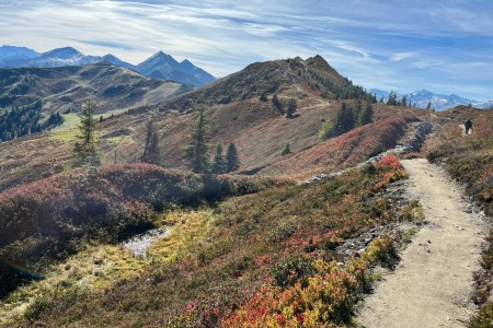 Wanderung mit Toni Senior im Gebiet der Bergbahnen