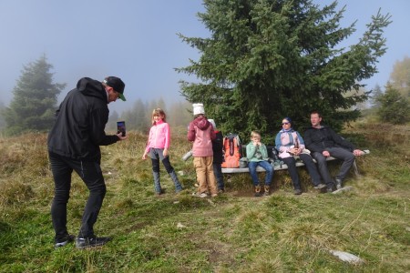Wanderung mit Maria jun. zum Wetterkreuzsattel
