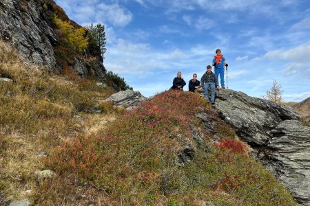 Wanderung mit Toni sen. im Ellmautal