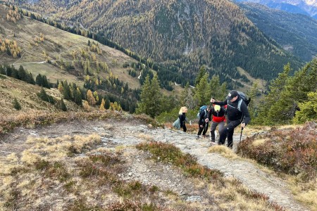 Wanderung mit Toni sen. im Ellmautal