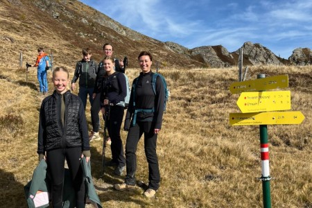 Wanderung mit Toni sen. im Ellmautal
