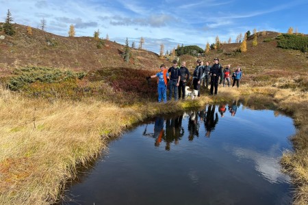Wanderung mit Toni sen. im Ellmautal