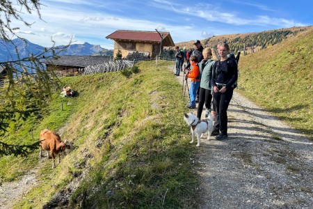 Wanderung mit Toni sen. im Ellmautal