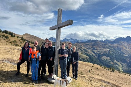 Wanderung mit Toni sen. im Ellmautal