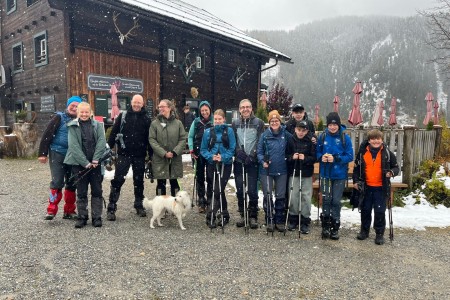 Wanderung mit Toni Sen. im Gebiet der Breitenebenalm