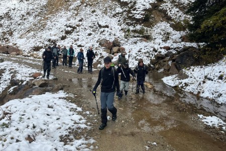Wanderung mit Toni Sen. im Gebiet der Breitenebenalm