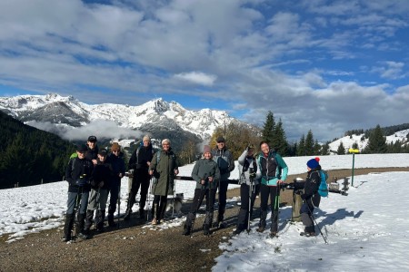 Wanderung mit Toni Sen. im Gebiet der Breitenebenalm