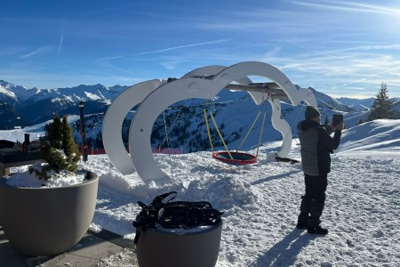 Schneeschuhwanderung im Bereich der Kieserlbahn