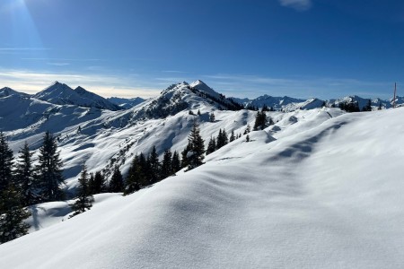 Schneeschuhwanderung im Bereich der Kieserlbahn