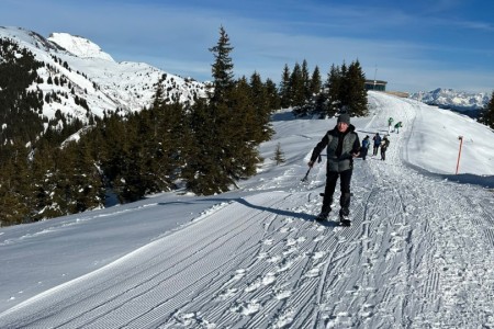 Schneeschuhwanderung im Bereich der Kieserlbahn