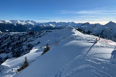 Schneeschuhwanderung im Bereich der Kieserlbahn