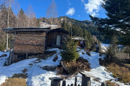 Winterwanderung mit Toni sen.