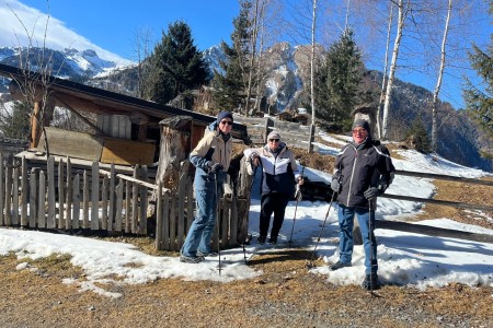 Winterwanderung mit Toni sen.