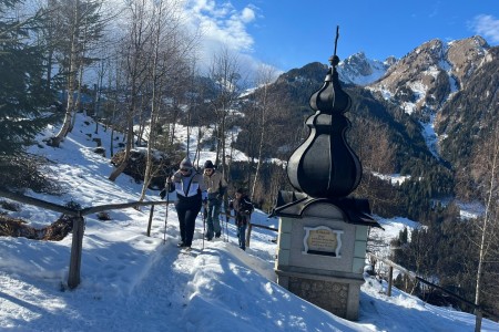 Winterwanderung mit Toni sen.