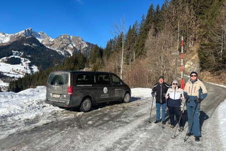 Winterwanderung mit Toni sen.